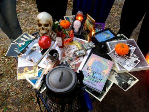 Samhaino altoriaus įrengimas