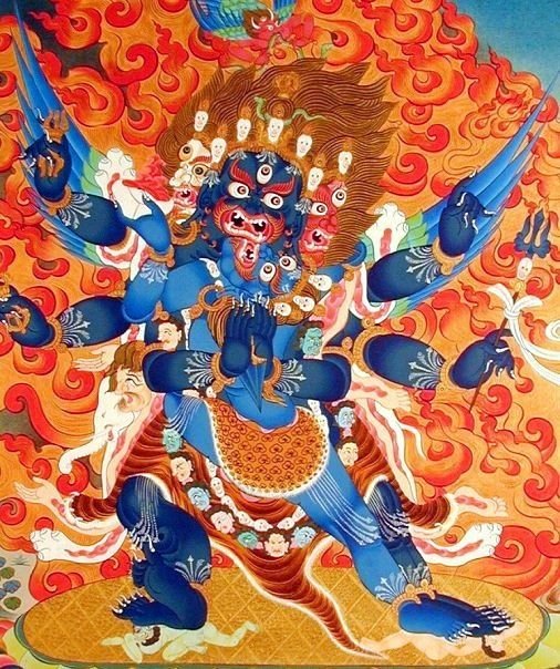 Демонът Мара, който предизвикал Буда