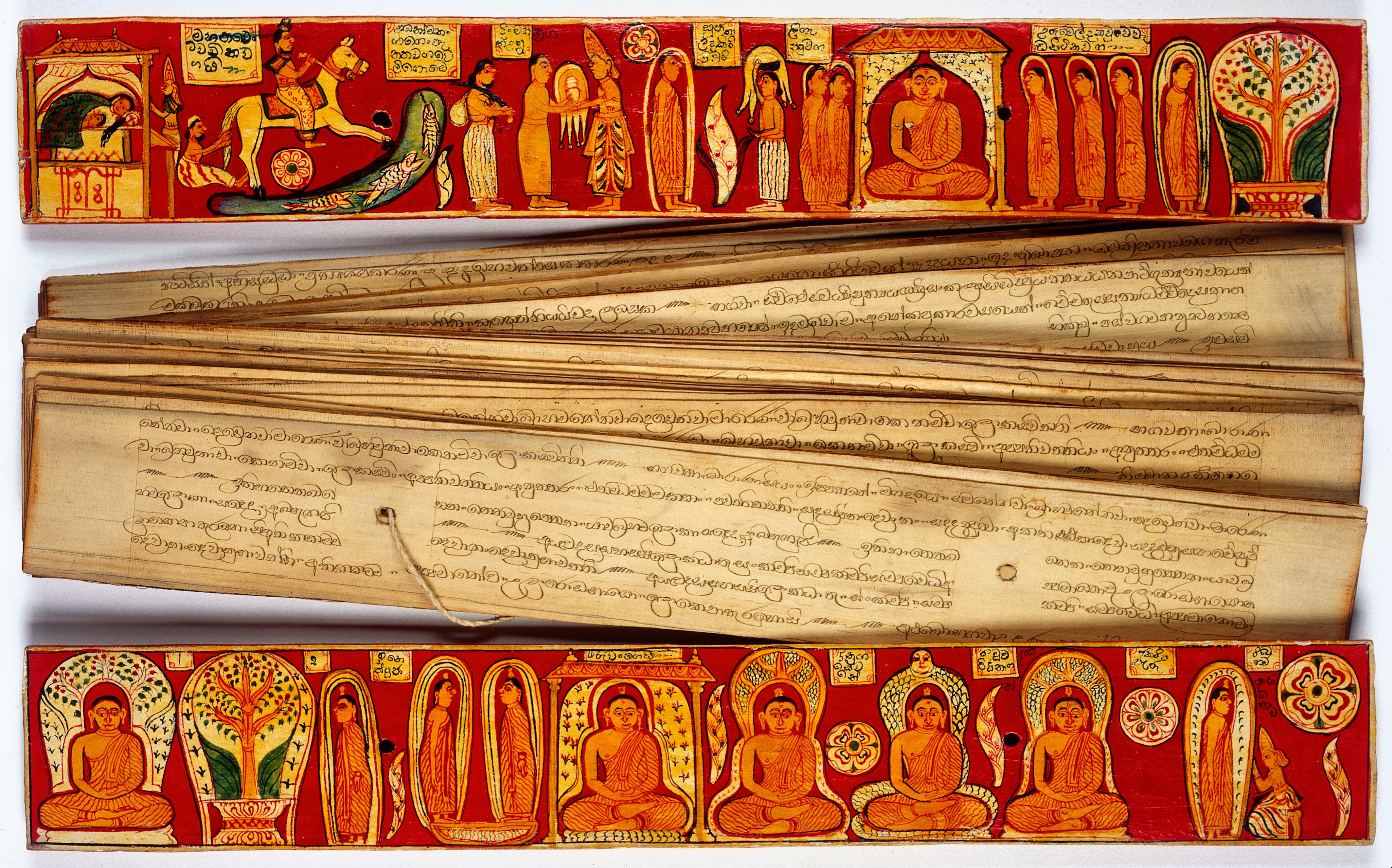 La primera col·lecció d'escriptures budistes
