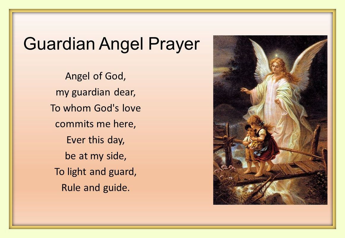 Молитва на Ангел чувар: Молитва за заштита